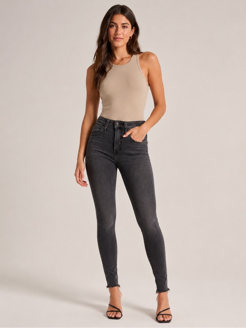 Madewell 9” Mid Rise Skinny Jeans